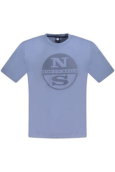 North Sails T-Shirt Herren Kurzarm T-Shirt, blau mit Rundhals und günstig online kaufen