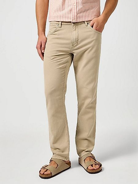 Wrangler Stoffhose Leinenhose, Leicht & Supersoft - GREENSBORO TIMBERWOLF günstig online kaufen