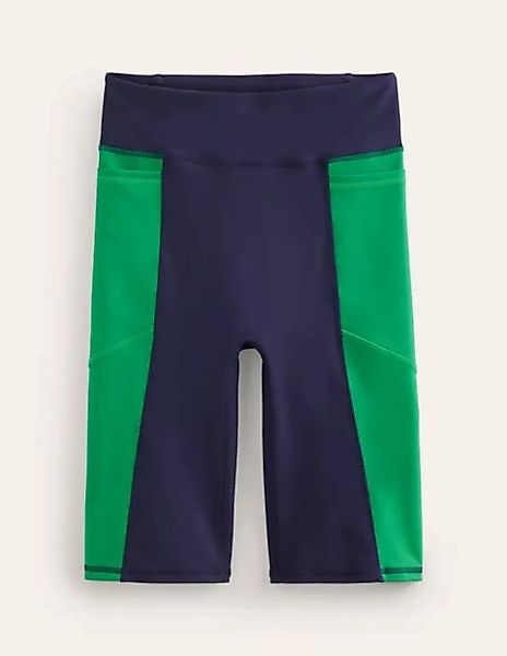 Shorts in Blockfarben Damen Boden, Marineblau Blockfarben günstig online kaufen