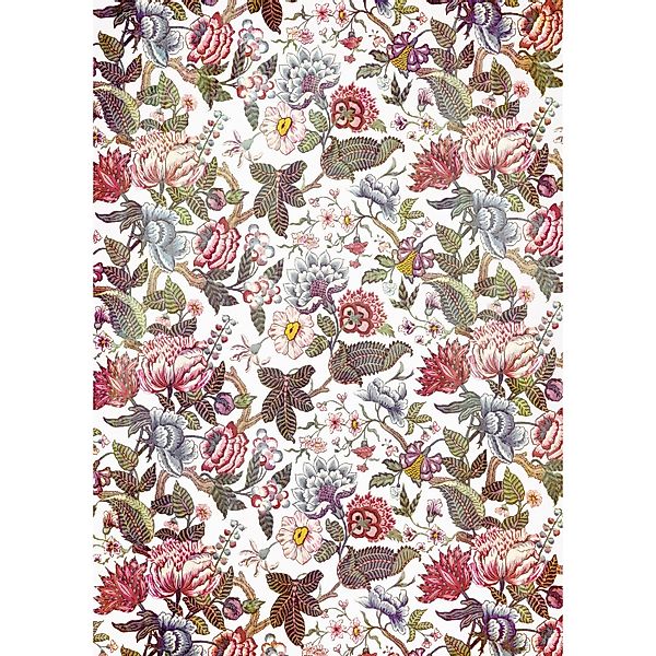 Sanders & Sanders Fototapete Traumblumen Multicolor 200 x 280 cm 611980 günstig online kaufen