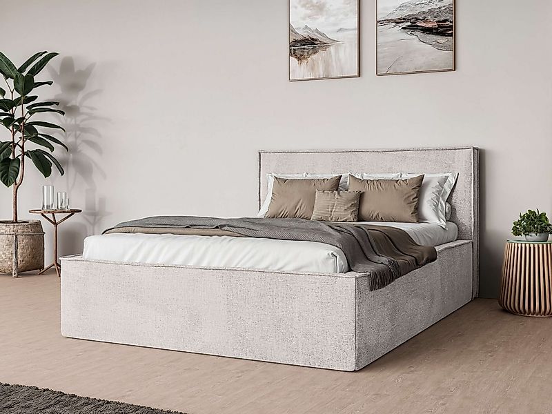 Home affaire Polsterbett "Östavall wahlweise mit Matratze und Topper, in zw günstig online kaufen