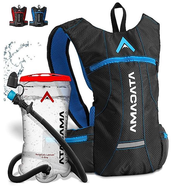 Atacama Rucksack 350 g ultra-leicht mit Polsterung und Bladder, Wandern Lau günstig online kaufen