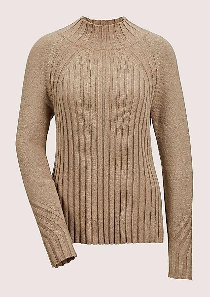 MADELEINE Longpullover "Strickpullover Glanzvoller Strickpullover mit Stehk günstig online kaufen