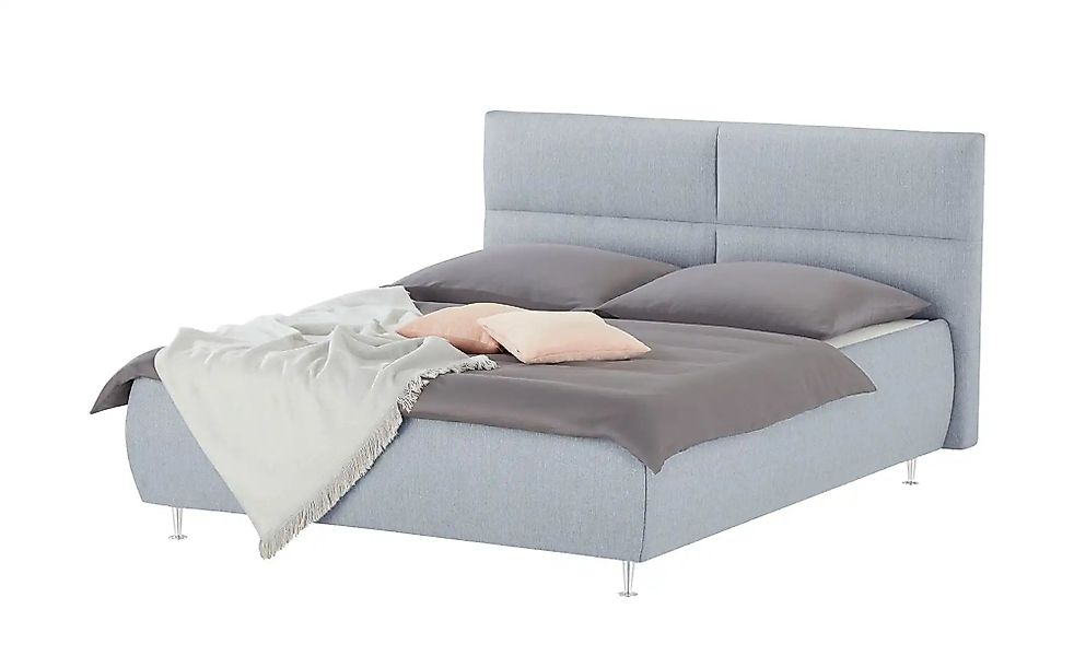 meinBett Polsterbettgestell  Fara ¦ grau ¦ Maße (cm): B: 182 H: 102 Betten günstig online kaufen