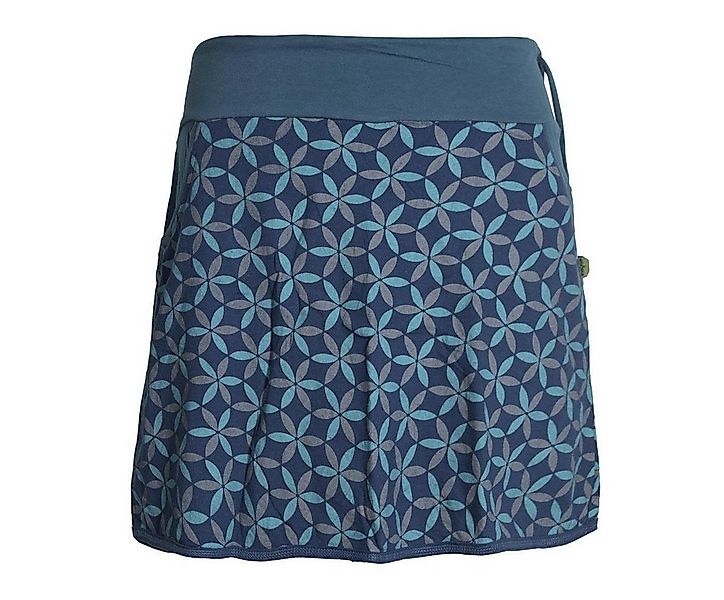 Vishes Minirock Rock 70er Jahre Retro Facetten Blumen-Druck Cacheur, Ethno, günstig online kaufen