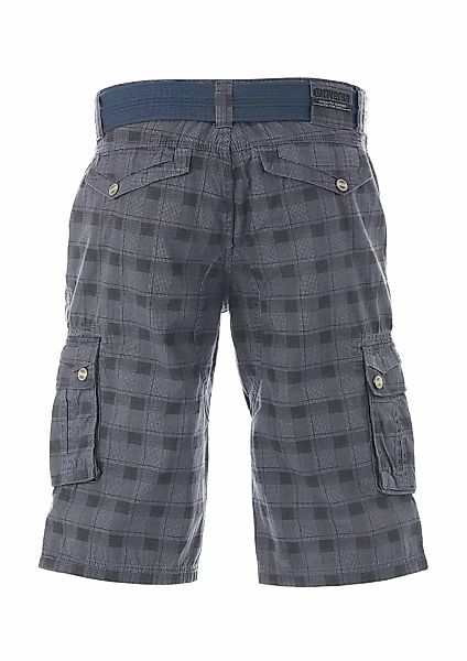 riverso Kurze Hosen Herren Cargo Shorts mit Gürtel Regular Fit RIVAnton günstig online kaufen