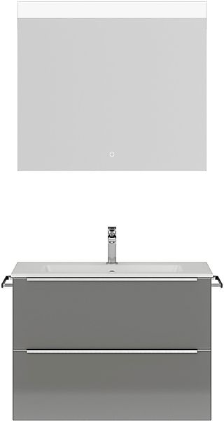 nobilia Badmöbel-Set "Levere" vormontiert, mit Soft-Close, 2 Stk. tlg. günstig online kaufen