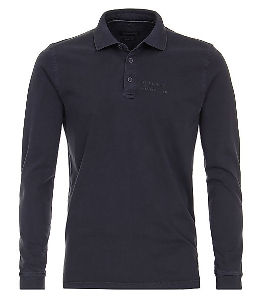 CASAMODA Langarm-Poloshirt CASAMODA Polo-Shirt Langarm uni günstig online kaufen