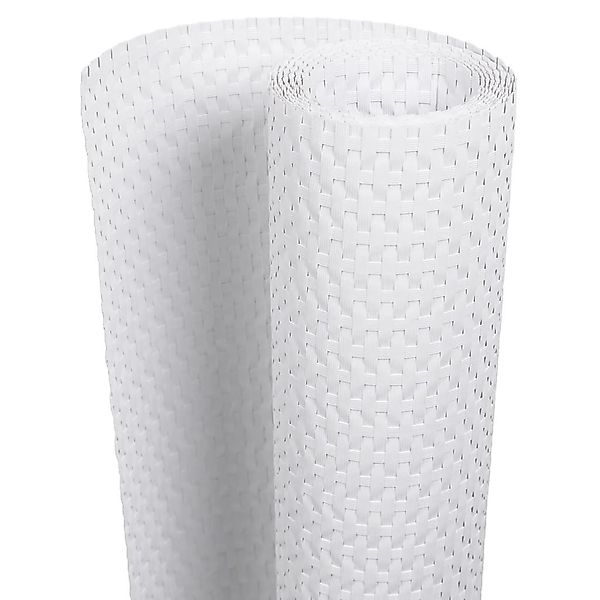 vidaXL Gartenzaun Balkon-Sichtschutz Weiß 400x80 cm günstig online kaufen