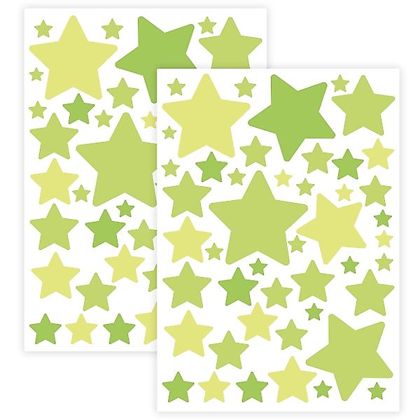 WANDKIND Wandtattoo Sternen Set 94 Stück günstig online kaufen