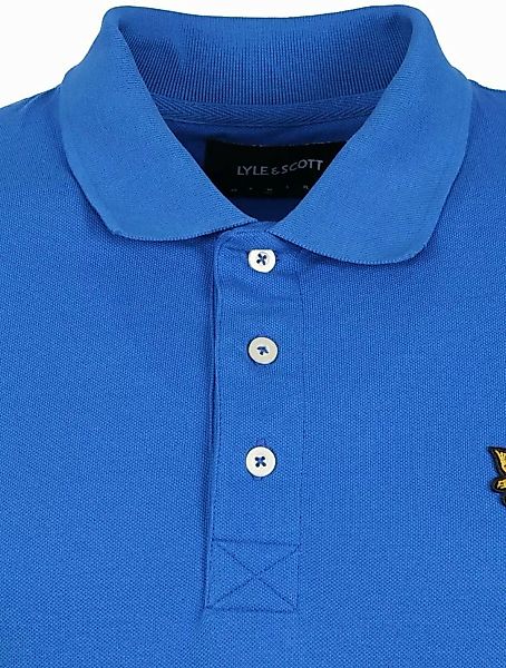 Lyle and Scott Blau Poloshirt - Größe XL günstig online kaufen