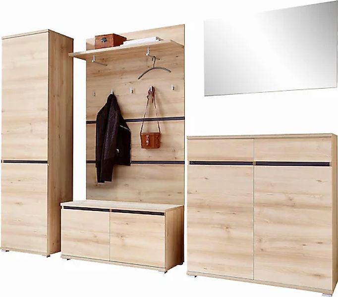 GERMANIA Garderoben-Set »Lissabon« Set, 5 Stk. tlg. günstig online kaufen