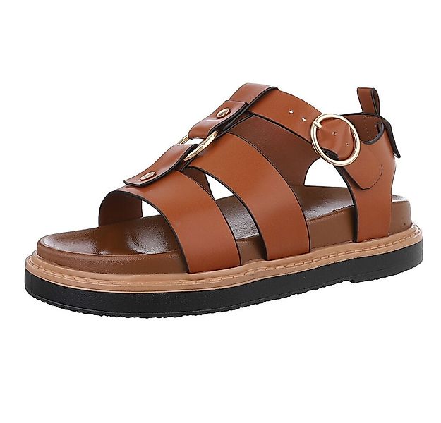 Ital-Design Bequeme Damen-Sandalen mit optimaler Passform Riemchensandalett günstig online kaufen