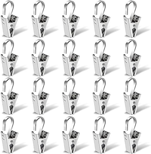 FELIXLEO Gardinenhaken Vorhang Haken Clips, Edelstahl günstig online kaufen