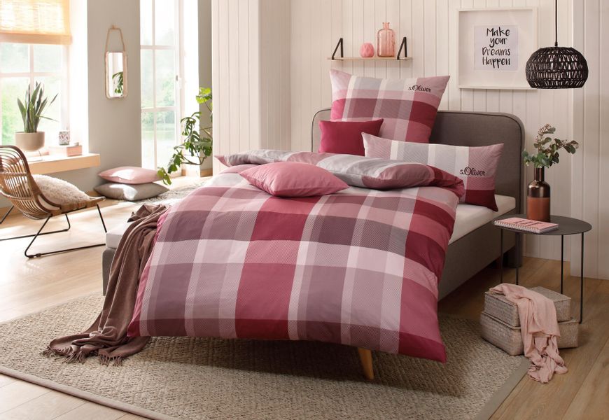 s.Oliver Bettwäsche "Tabea in Gr. 135x200 oder 155x220 cm" 2 tlg. Markenbet günstig online kaufen