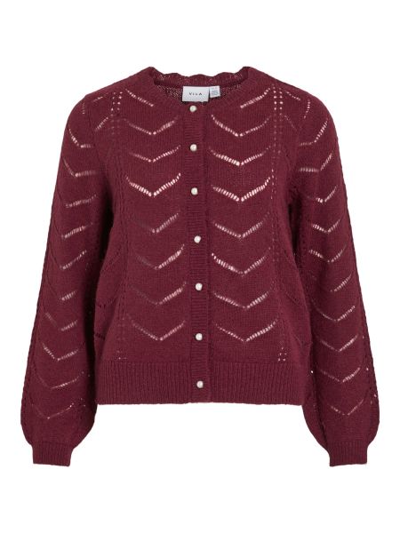 Vila Cardigan Eleganter Strick mit Perlenknöpfen günstig online kaufen