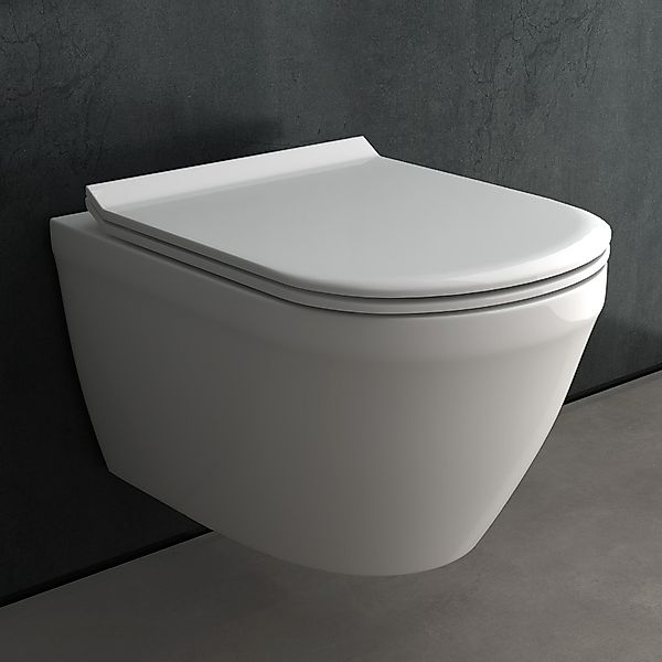 Alpenberger Tiefspül-WC - Spülrandloses Hänge WC günstig online kaufen