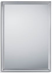 Spiegel 50 x 70 cm Frieda ¦ silber ¦ Kunststoff,Aluminium,Glas ¦ Maße (cm): günstig online kaufen