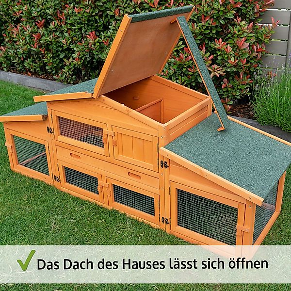 Zooprinz Kleintierstall König XXL mit Doppelauslauf günstig online kaufen