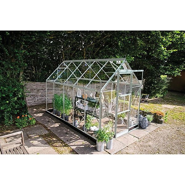 Halls Gewächshaus Icon 6 Alu 6,1 m² günstig online kaufen