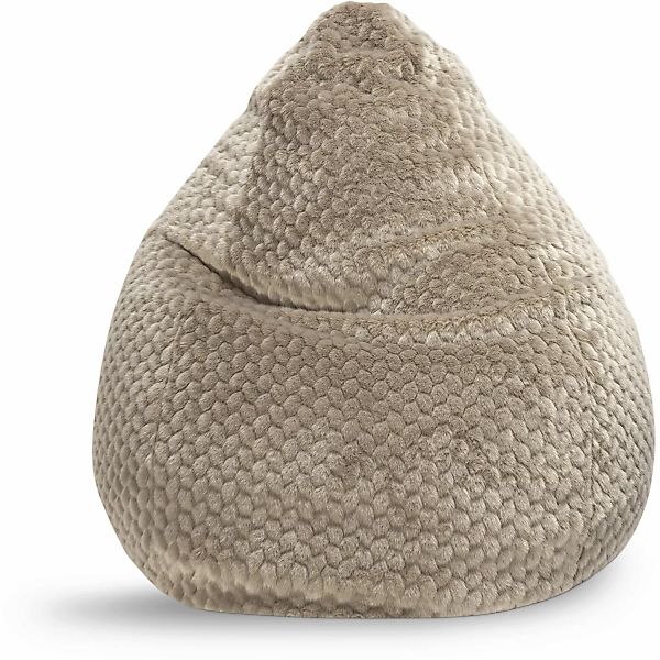 Sitting Point Sitzsack BeanBag Mink 300 l Elfenbein günstig online kaufen