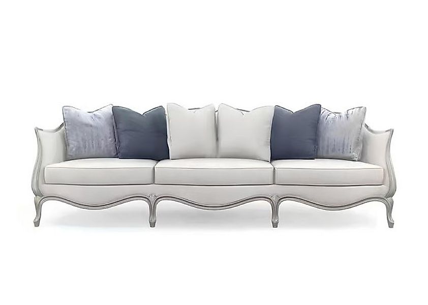Xlmoebel 3-Sitzer Stoffsofa mit Design für das Wohnzimmer - Dreisitzer Pols günstig online kaufen