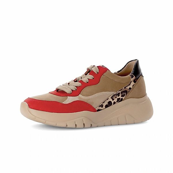 Gabor Sneaker "Sneaker low Materialmix Leder" günstig online kaufen