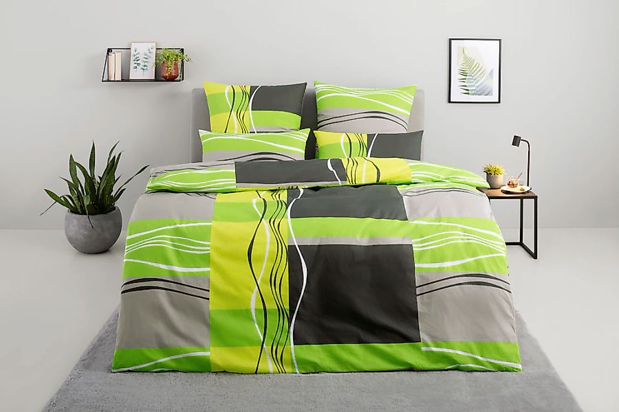 OTTO home Bettwäsche "Kelian" 3 in verschiedenen Qualitäten, gemusterte Bet günstig online kaufen