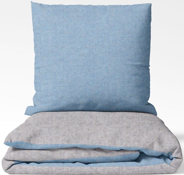 SETEX Wendebettwäsche "Feinbiber" 3 Stk. tlg. mit Wendefunktion günstig online kaufen