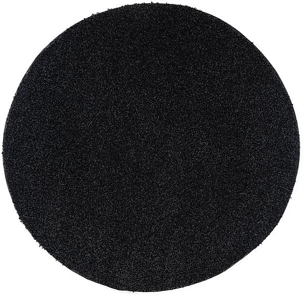 my home Teppich »Viva Teppich rund«, rund, 45 mm Höhe, Uni-Farben, einfarbi günstig online kaufen