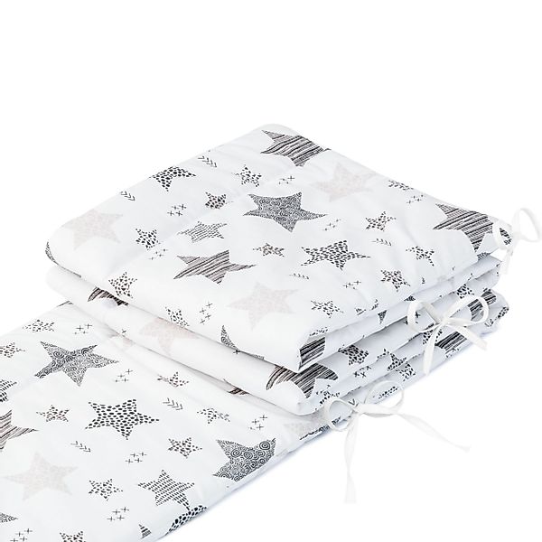 Amilian Bettnestchen Bettumrandung 210x30 cm für Kinderbett 140x70 geeignet günstig online kaufen