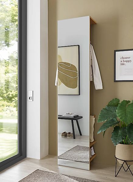 INOSIGN Garderobenschrank "GiRON/CiTY, Schrank mit Spiegelfront, moderner K günstig online kaufen