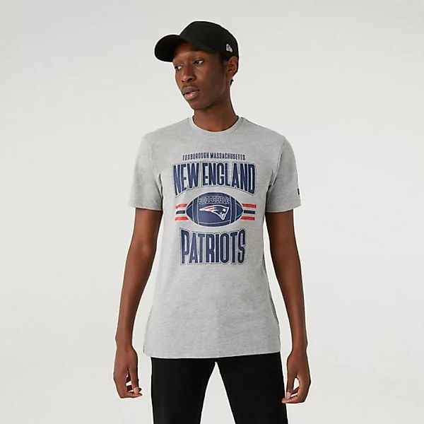 New Era Nfl Football New England Patriots Kurzärmeliges T-shirt M Grey Med günstig online kaufen