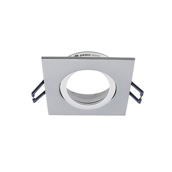 Deckeneinbaulampe Samsola, aluminiumfarben, 9 x 9 cm, Metall günstig online kaufen
