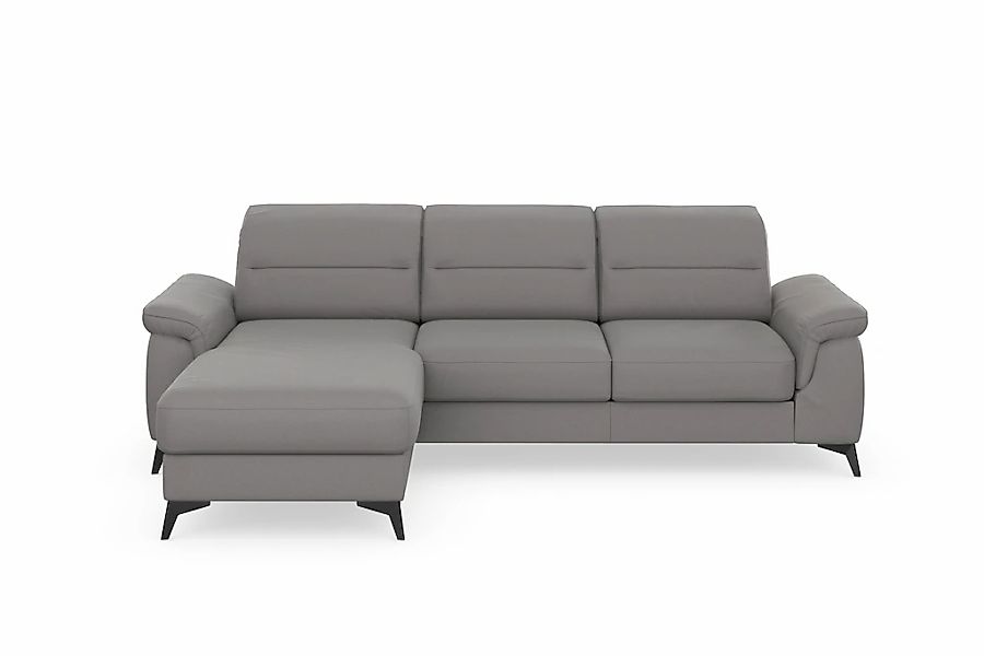 sit&more Ecksofa "Sinatra L-Form" mit Recamiere, optional mit Kopfteilverst günstig online kaufen