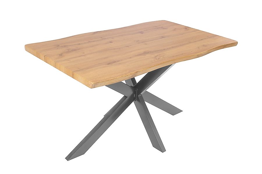 Loreno® Esstisch Josy, verschiedene Holz-Optik, Baumkante, günstig online kaufen