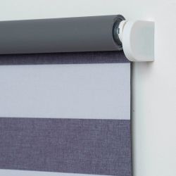 Liedeco Springrollo »Streifen« Lichtschutz Perlreflex-beschichtet ohne Bohr günstig online kaufen