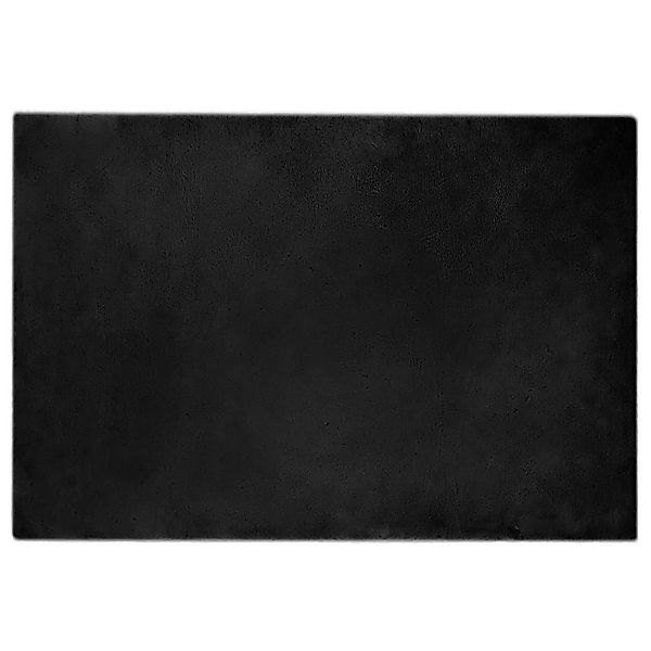 vidaXL Kunstfell Hasen Teppich Olite Schwarz 120 x 170 cm Polyester 4202172 günstig online kaufen