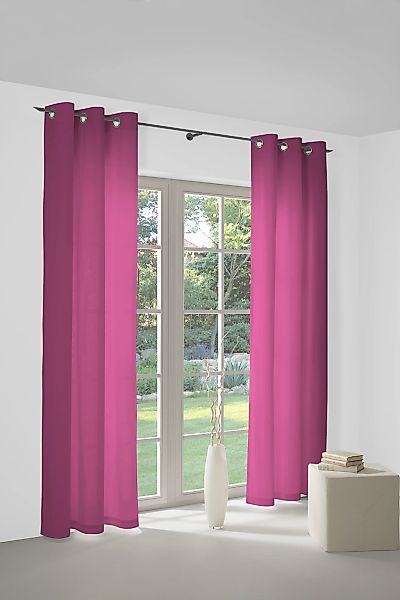 Wirth Vorhang "Dim out" Ösen 1 Stk. tlg. günstig online kaufen