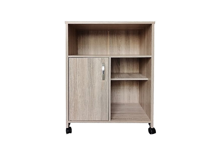 HTI-Living Hochschrank Küchenschrank auf Rollen Sonoma Blanca (Stück, 1-St. günstig online kaufen