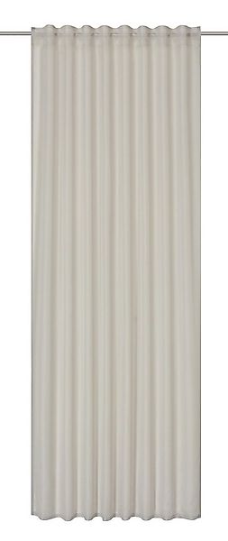 ELBERSDRUCKE Vorhang Vorhang mit verdeckte Schlaufen Pure beige 255x140cm t günstig online kaufen