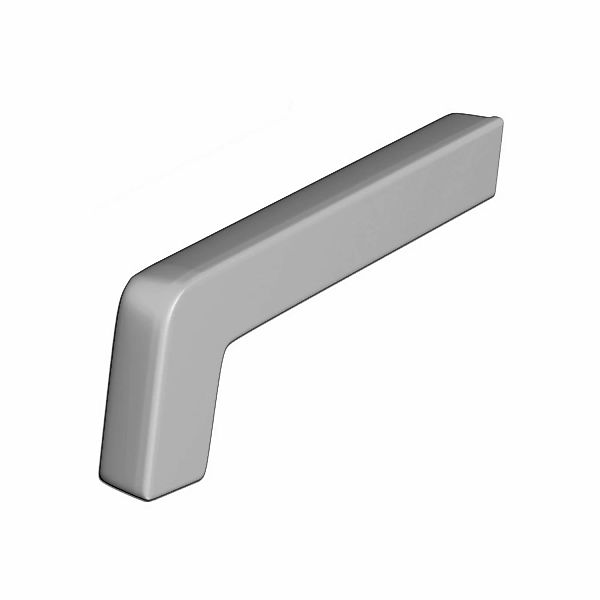 PVC-Seitenteile Silber 19,5 cm 2 Stück günstig online kaufen
