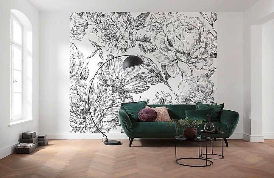 Komar Vliestapete »Digitaldruck Vlies - Flowerbed - Größe 300 x 250 cm«, be günstig online kaufen