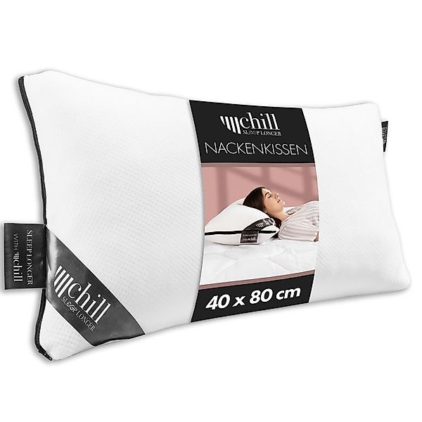 chill SLEEPLONGER Nackenstützkissen Chill Nackenkissen 40x80cm günstig online kaufen