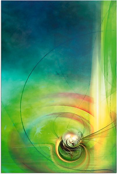 Artland Wandbild "Abstraktes Spiel CB" Muster 1 Stk. tlg. als Alubild, Outd günstig online kaufen