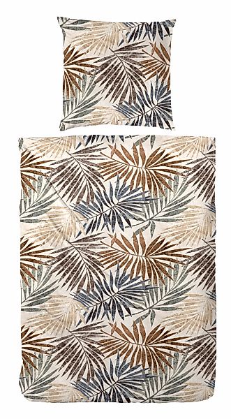 Primera Bettwäsche "Mako-Satin Bettwäsche Boho" 2 Stk. im natürlichen Boho günstig online kaufen