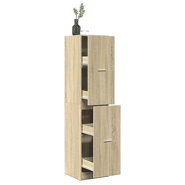 vidaXL Aktenschrank Apothekerschrank Sonoma Eiche 40x41x174,5 cm Spanplatte günstig online kaufen