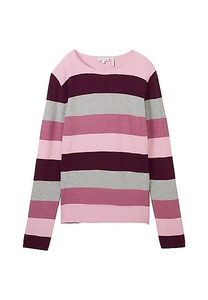 TOM TAILOR Strickpullover Pullover Strickpullover R-Neck (1-tlg) günstig online kaufen