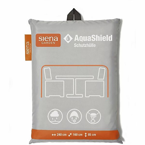 Siena Garden Gartenmöbel-Schutzhülle AquaShield, Sitzgruppenhülle 240x160x8 günstig online kaufen