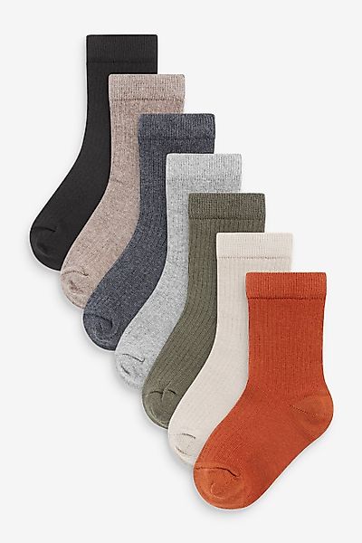 Next Kurzsocken Feinripp-Socken mit hohem Baumwollanteil, günstig online kaufen
